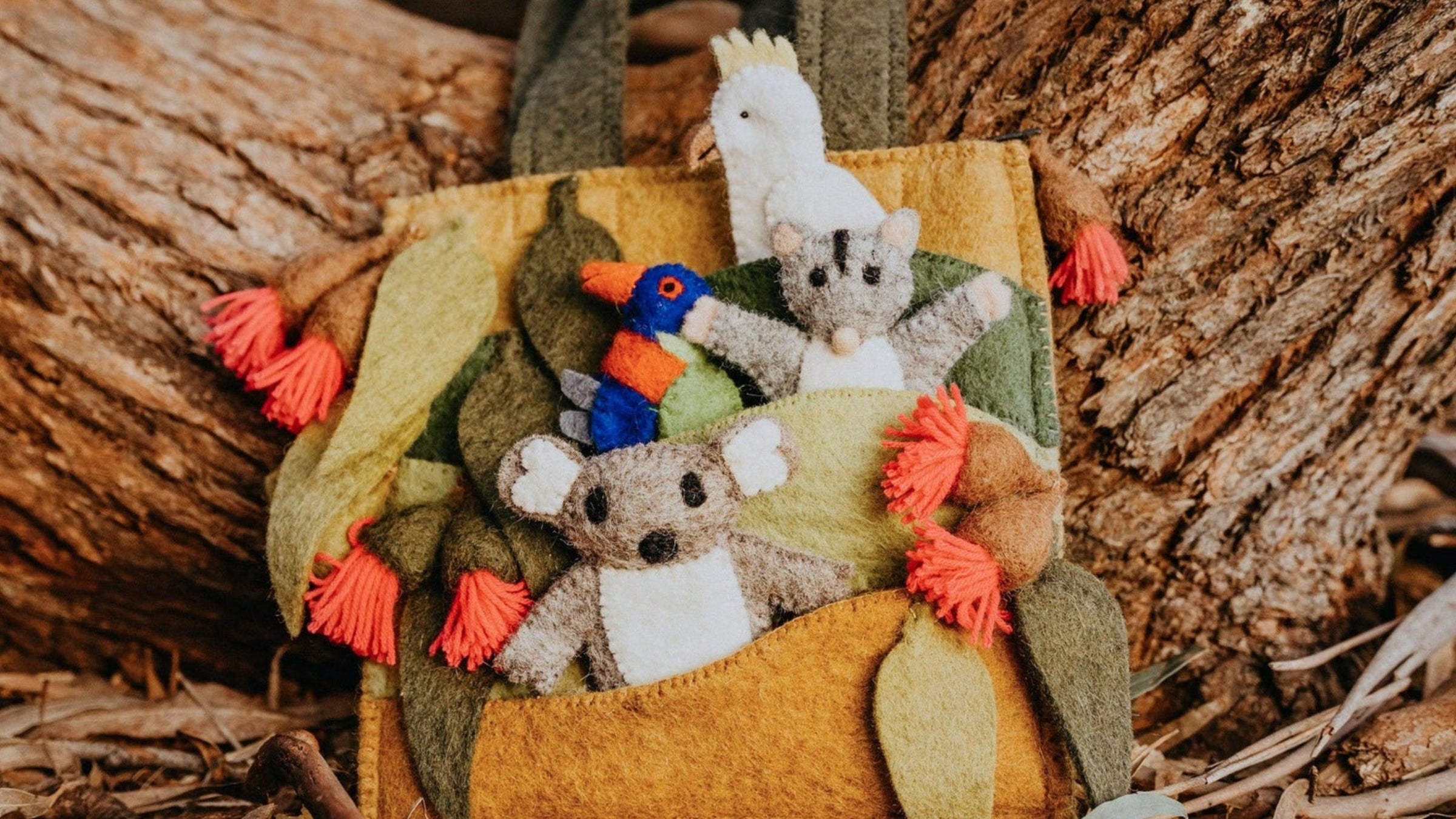 Australia bush native animals toys animal figures figurines wildlife wombat koala games stories books puzzles