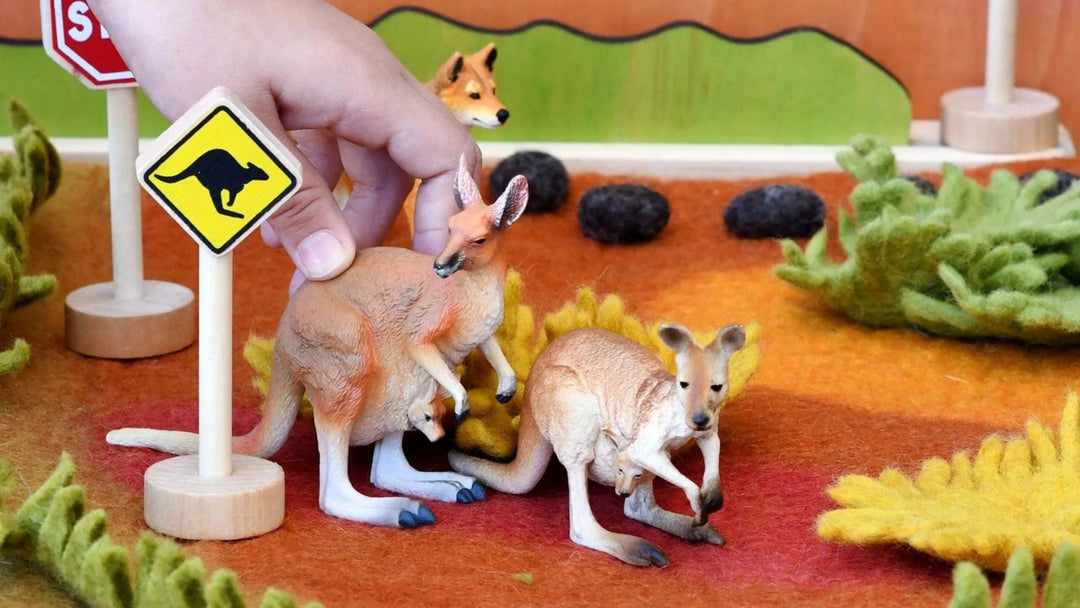 Australia Outback animal toys figure figurines sensory play ideas books stories dreamtime