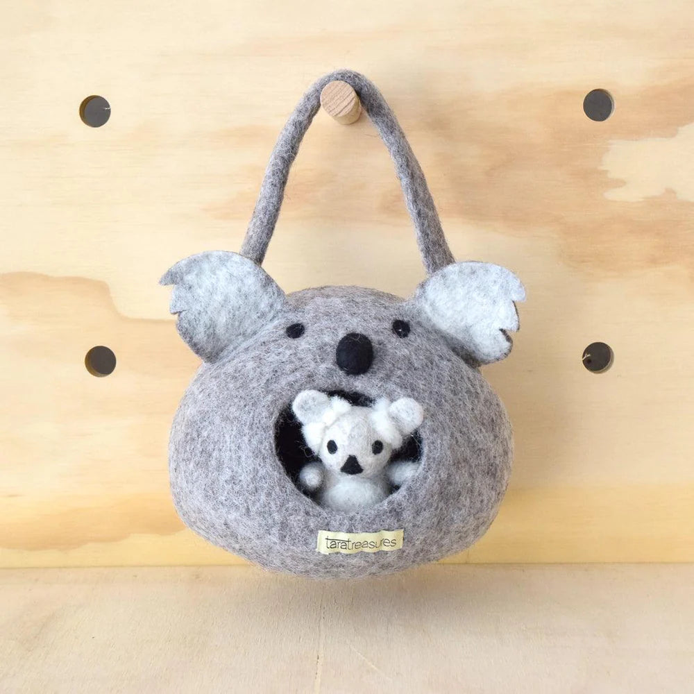 Australia kids felt koala bag house child handbag cute animal