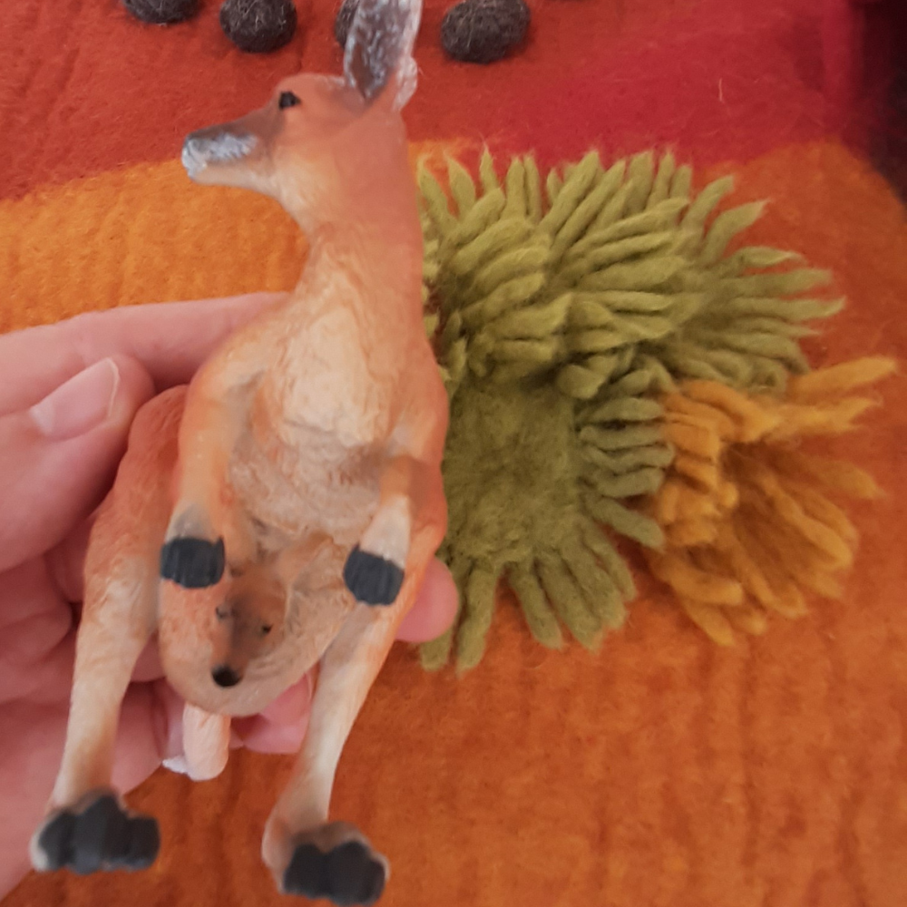 CollectA Australia kangaroo joey native animal wildlife toys