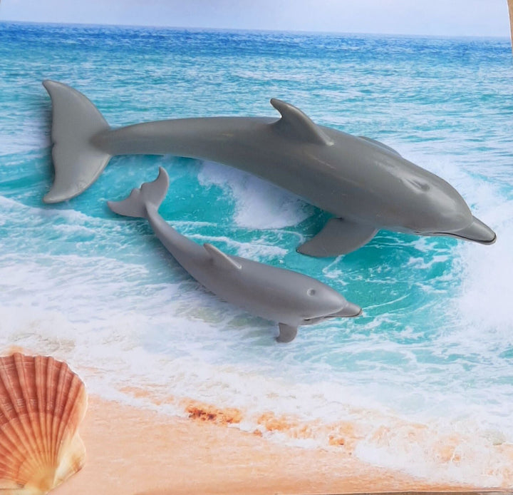 CollectA Bottlenose Dolphin Mum & Calf Set. NEW!