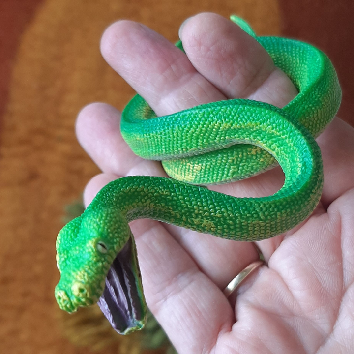 Australia snake toy animal figurine collectA Schleich sale realistic python