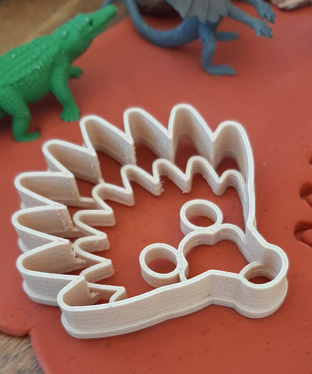 Australia wildlife cookie cutter playdough echidna koala kangaroo crocodile