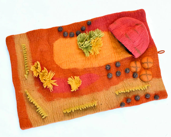 Australian Play Scape Large outback playmat habitat mat desert base