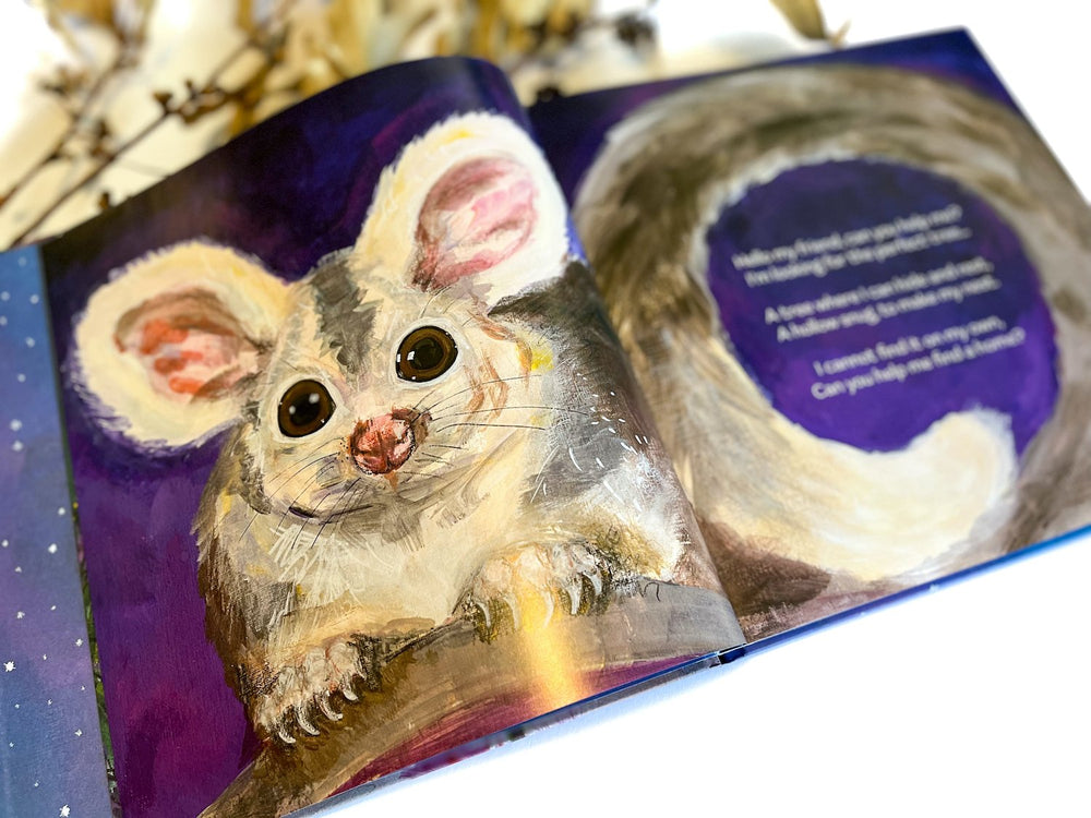 Greater Glider The Perfect Hollow Cate Storey Sarah Matsuda Australia kids book Aussie wildlife endangered animals conservation