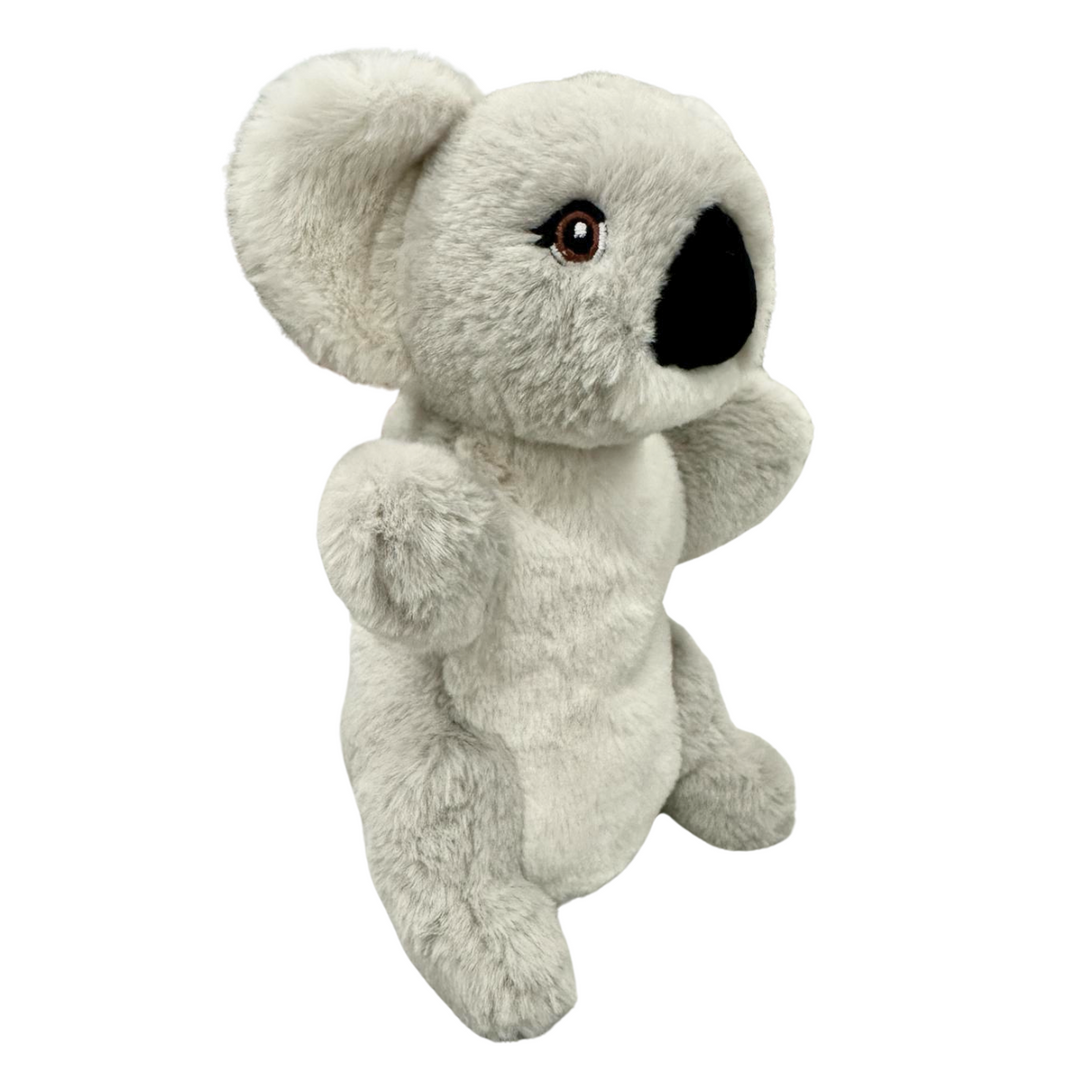 Koala puppet eco-friendly eco buddies Hansa Australia Folkmanis 100% recycled