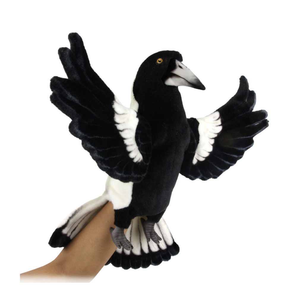 Magpie puppet Australia Hansa hand puppets Australians birds sale