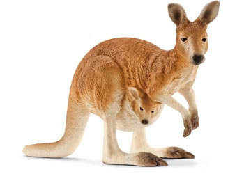 Schleich kangarooo joey baby roo Australia Aussie native animal toys mini zoo CollectA Mojo Safari sale