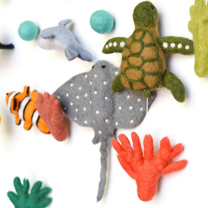 australia sea creatures baby mobile best baby gift gender neutral present tara treasures