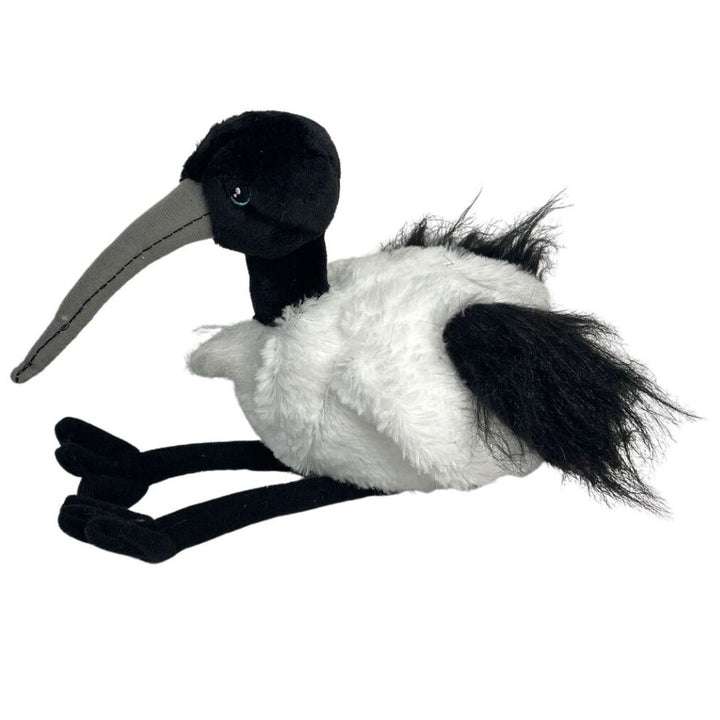 bazza bin chicken ibis toy stuffed plush bird australia