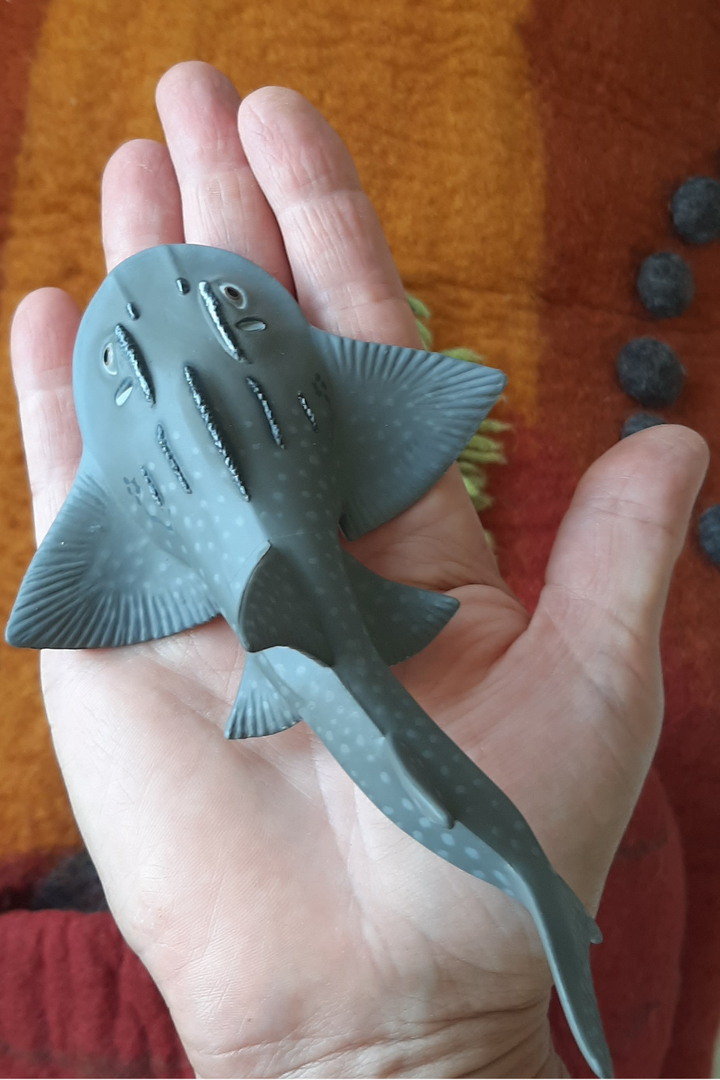 bowmouth guitarfish model toy figurine shark ray manta wildlife Australia native collectA mojo Schleich toymany minizoo