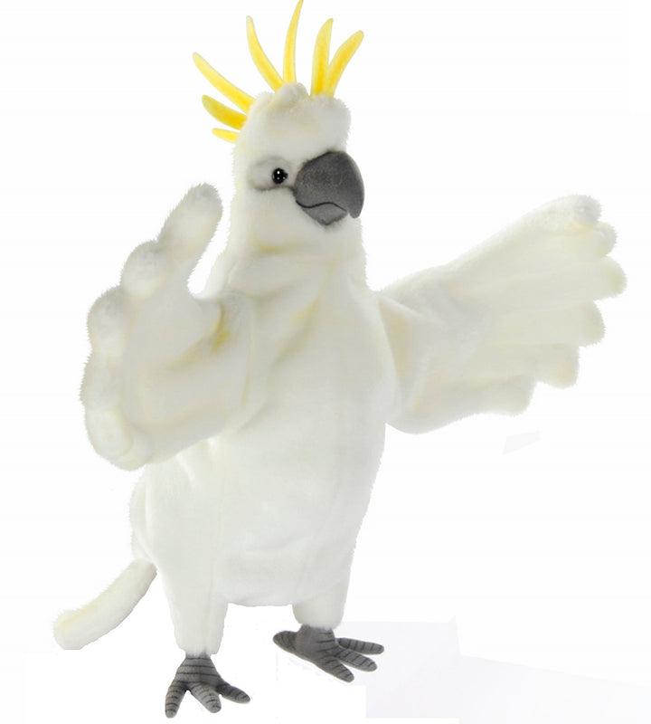 cockatoo hand puppet AustraliaHansa Folkmanis Australia native bird puppets sulphur crested