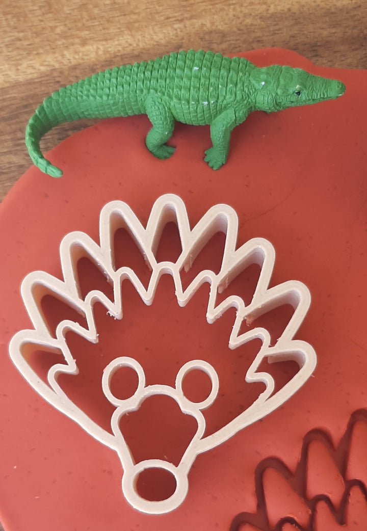 Echidna playdough shape cutter