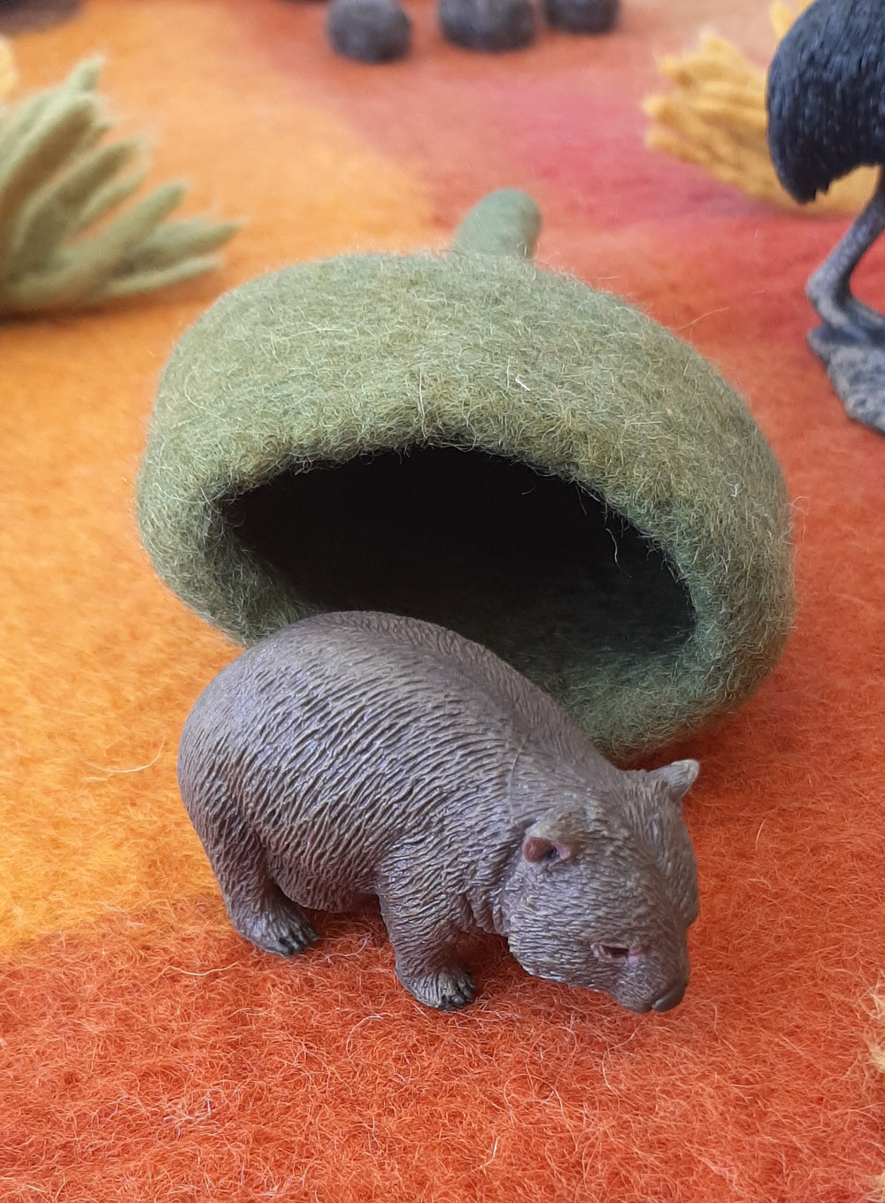 gumnut pod small world sensory play