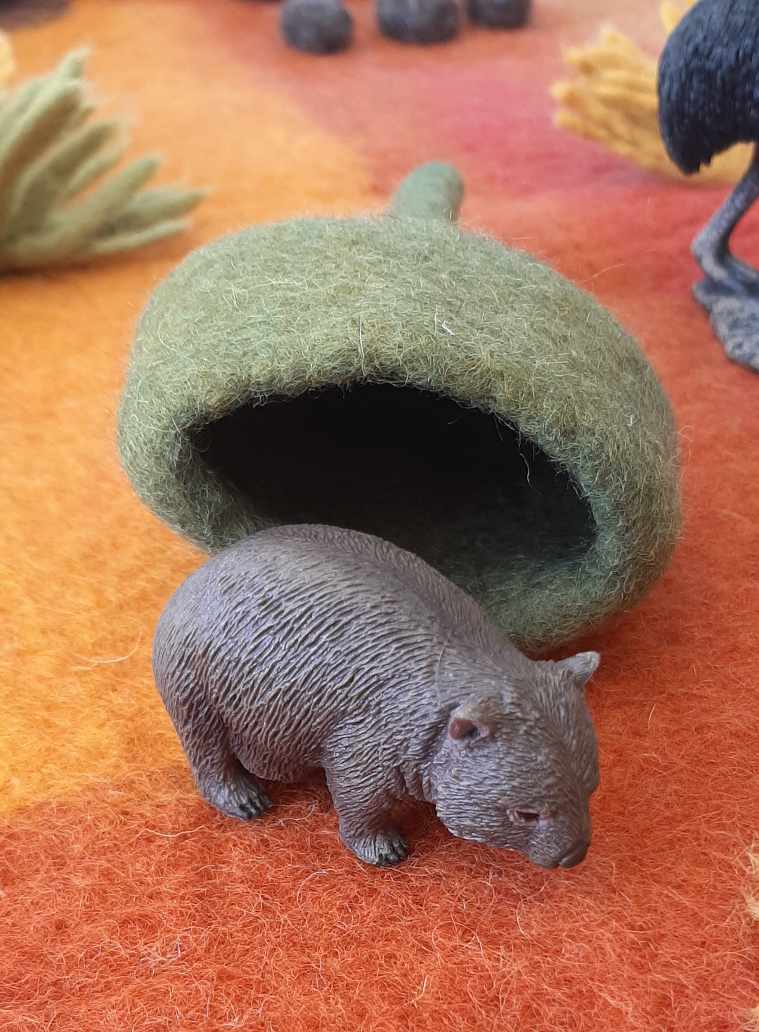 gumnut pod small world sensory play