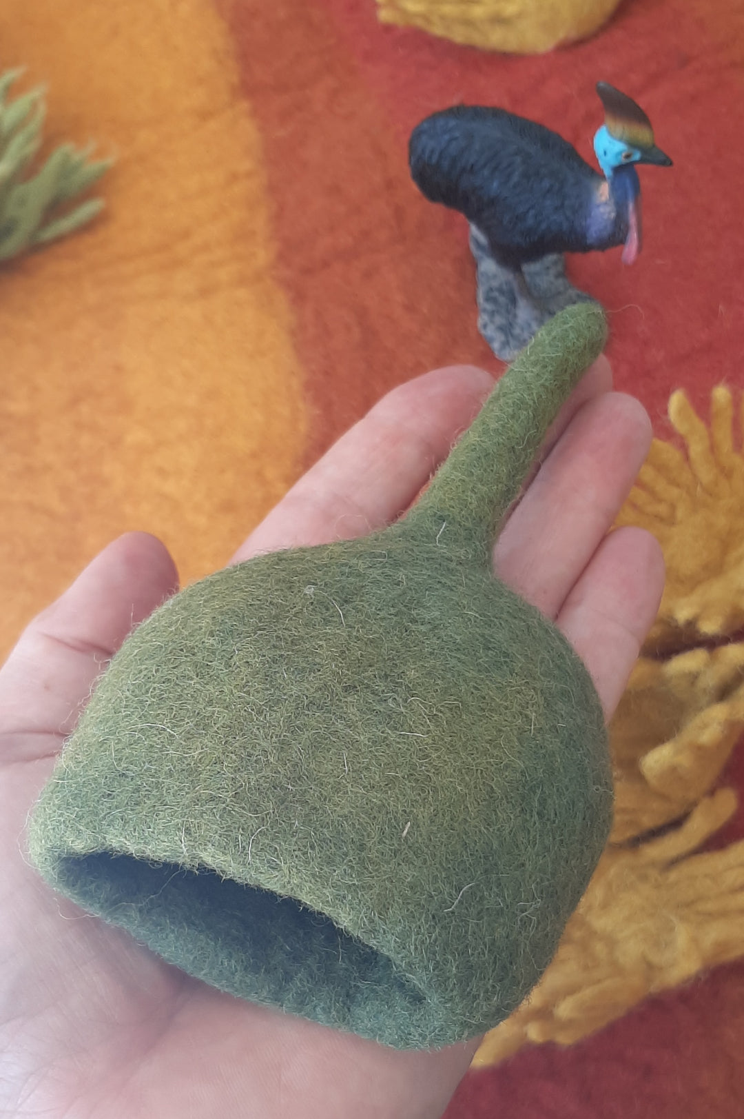gumnut sensory play piece felt australia