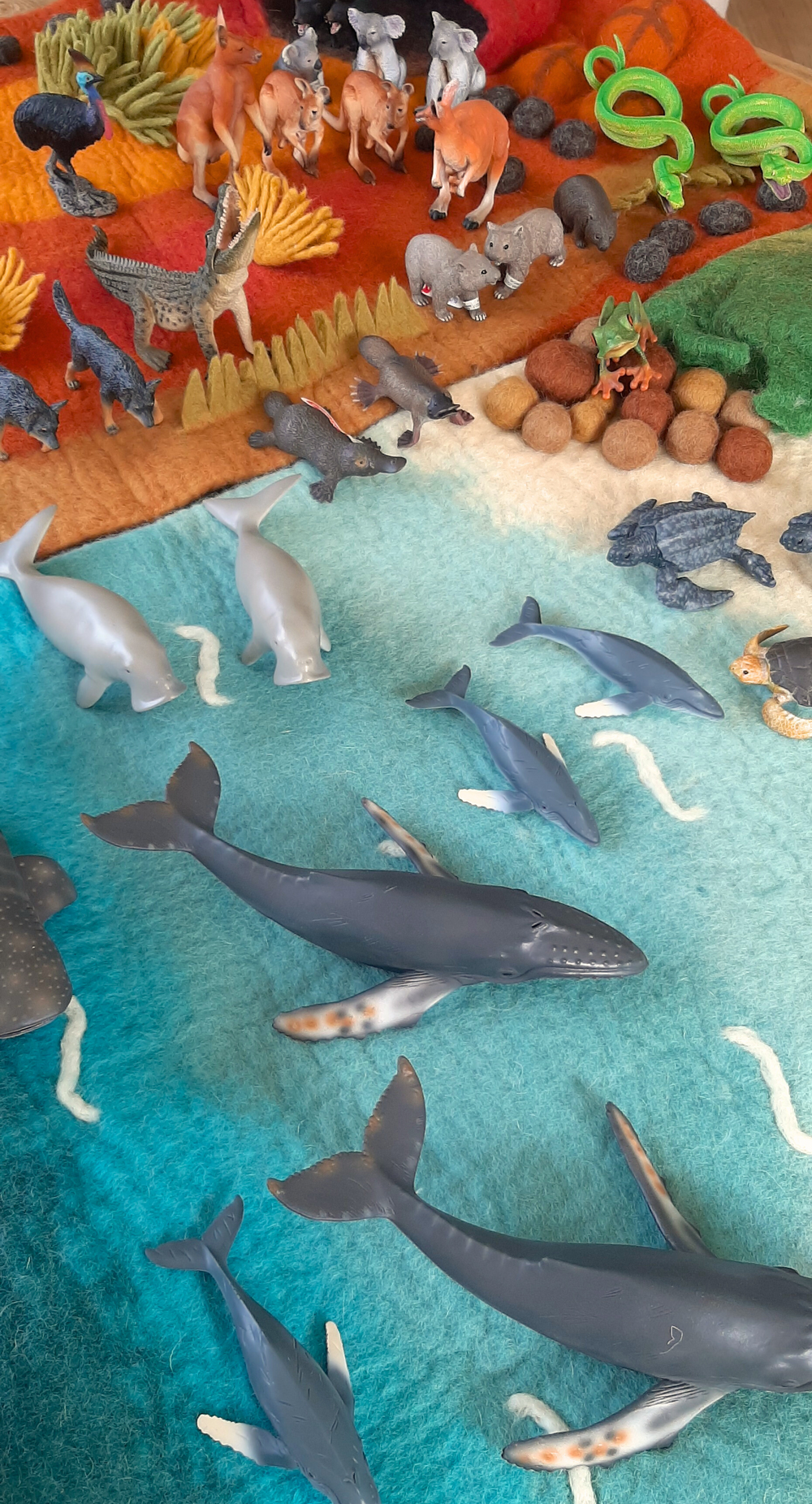 habitat mat australia sea ocean beach outback playmat playscape
