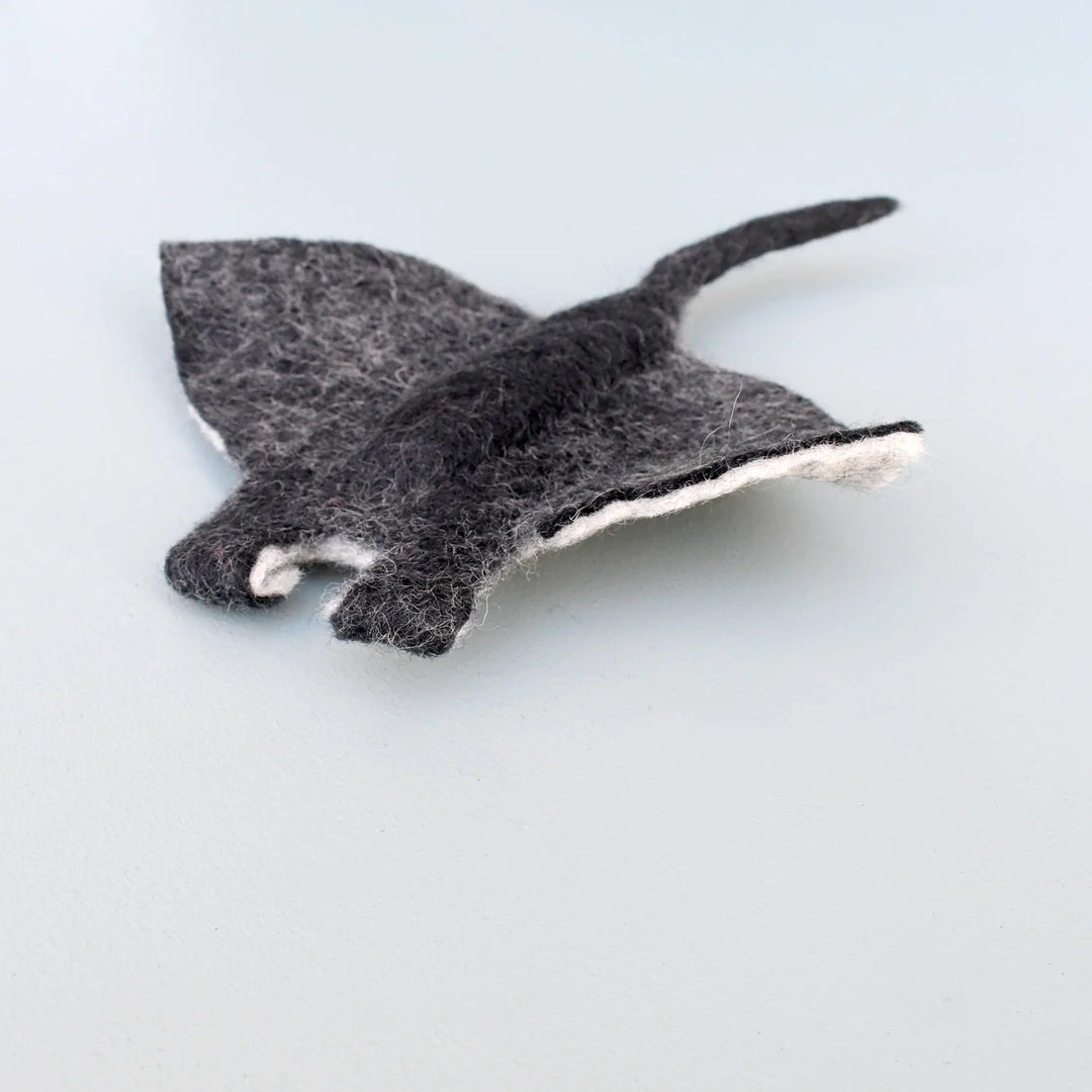 manta rays figurine toy australia felt small world play ethical eco-friendly animals tara  treasures