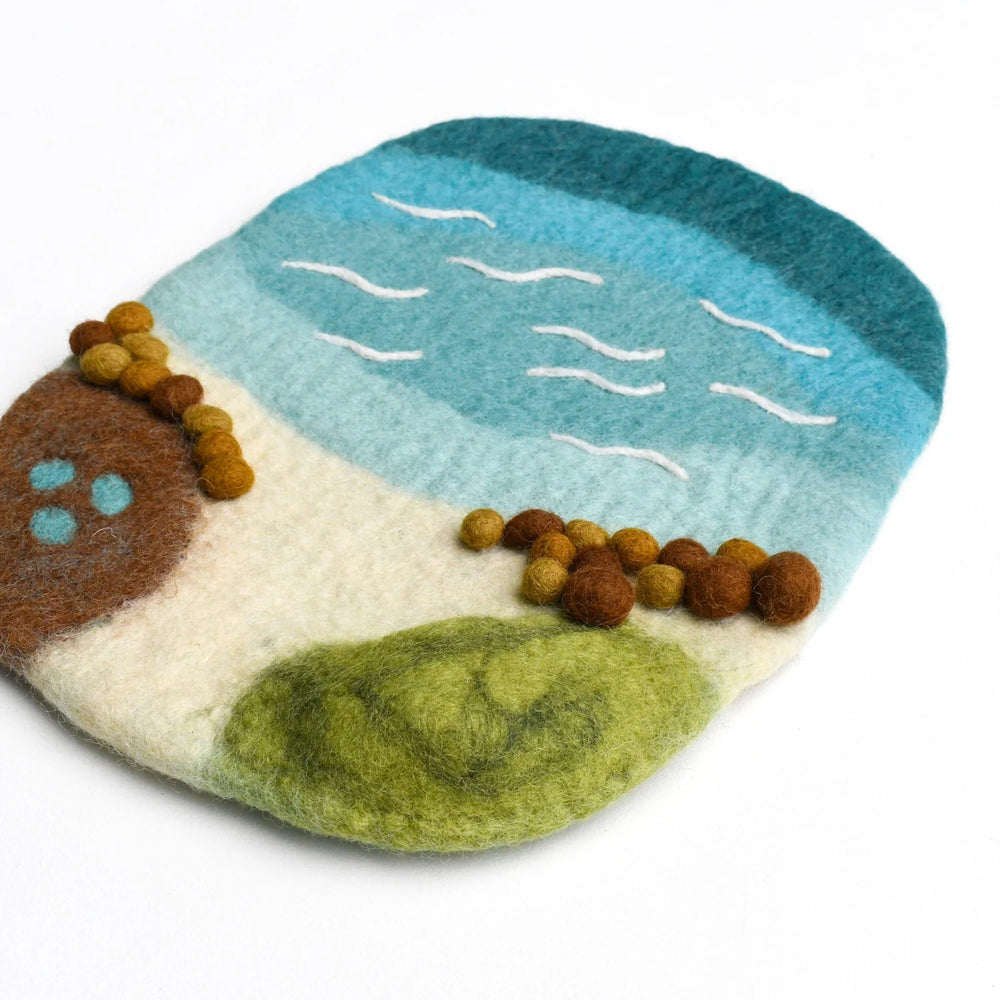 ocean small world play tools tray australia kids felt playmat play scene tara treasures