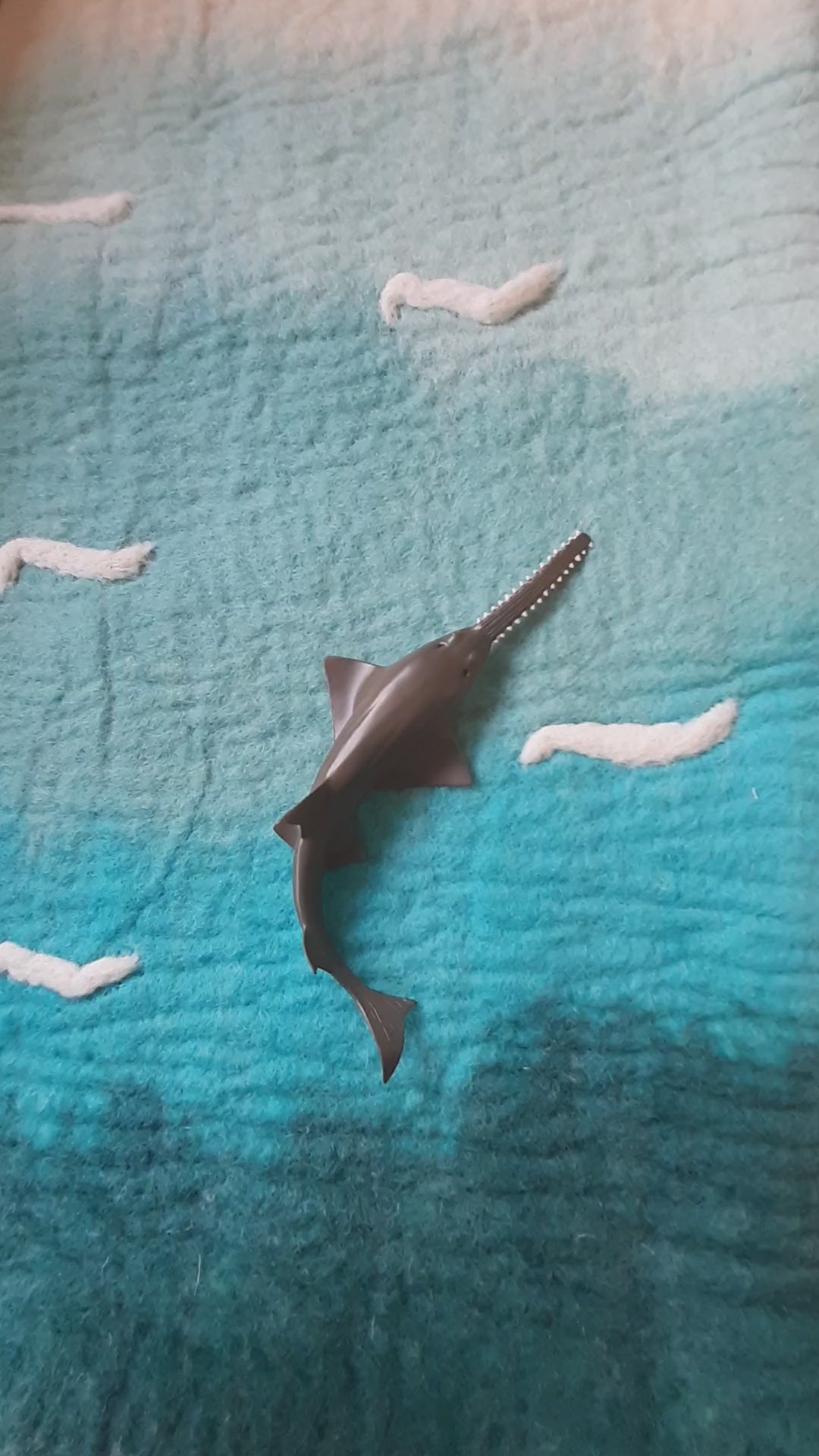 Sawfish australia figurine realistic lifelike