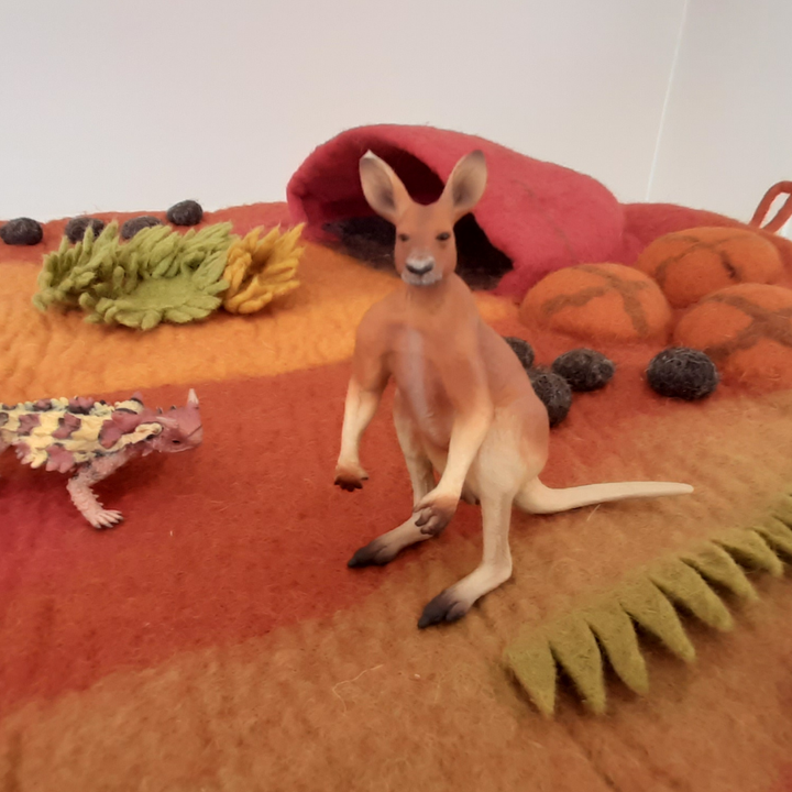 kangaroo toy figurine realistic detailed lifelike model collectA Schleich