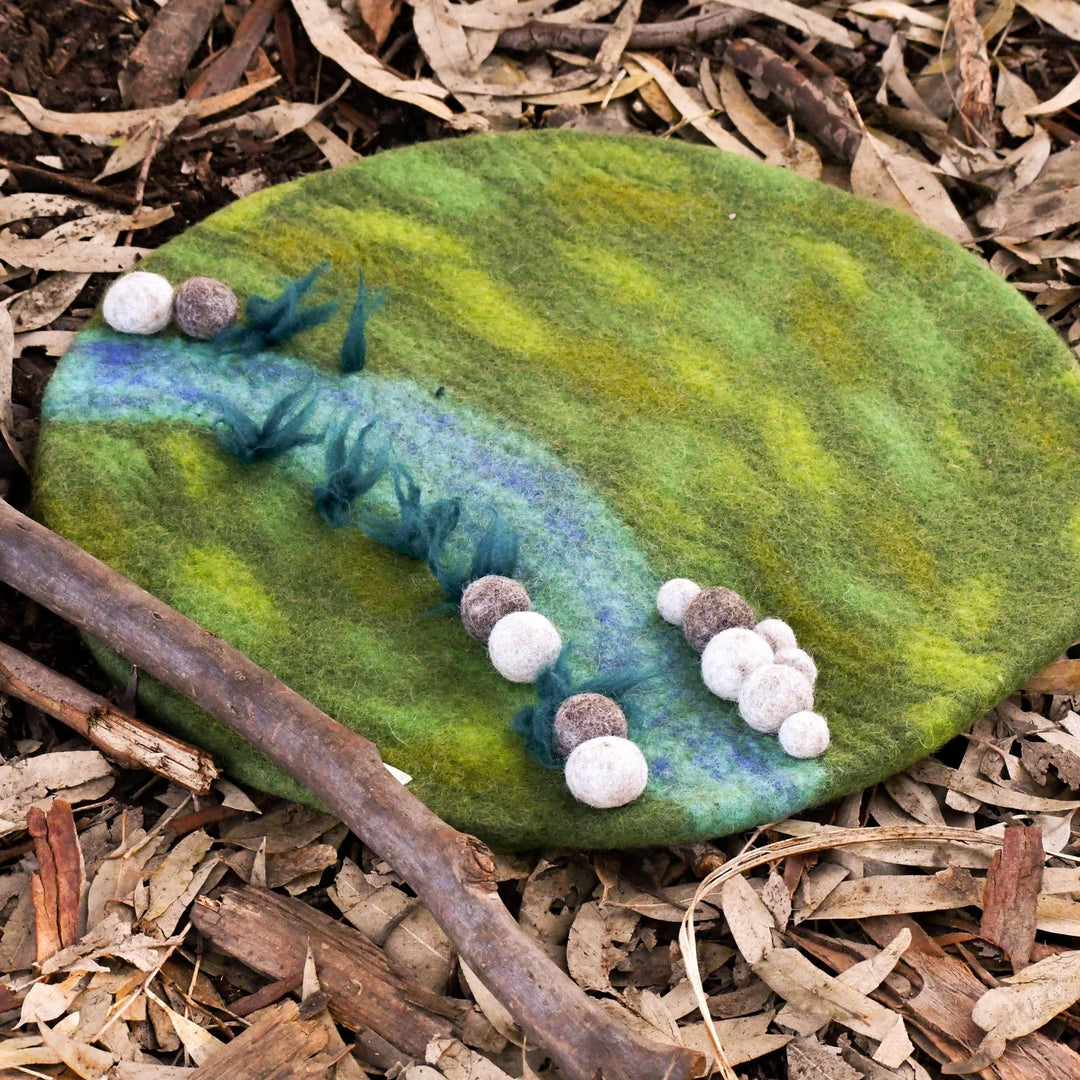 River and Bush Play Mat Playscape. NEW! LAST ONE!