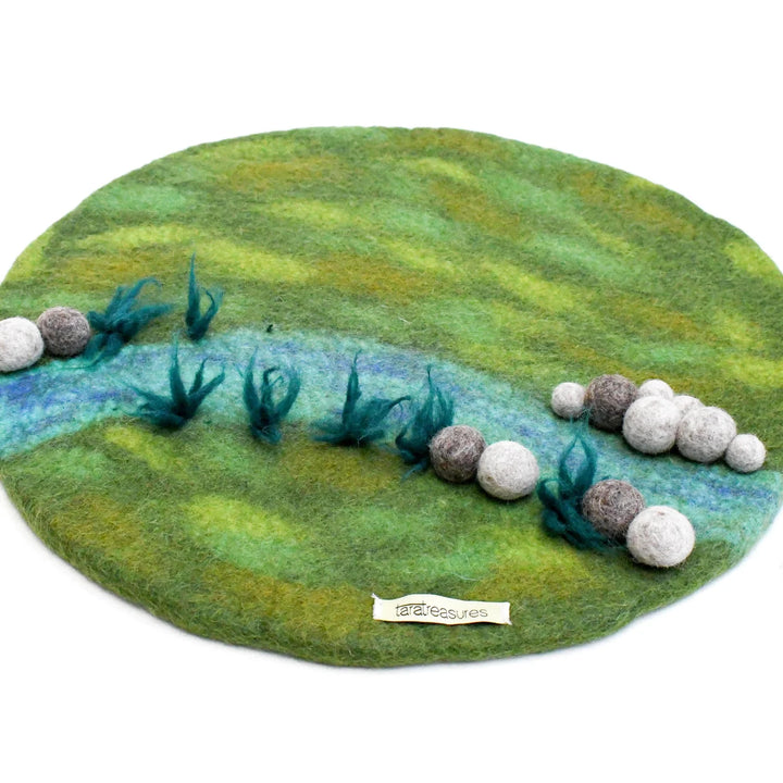 River and Bush Play Mat Playscape. NEW! LAST ONE!