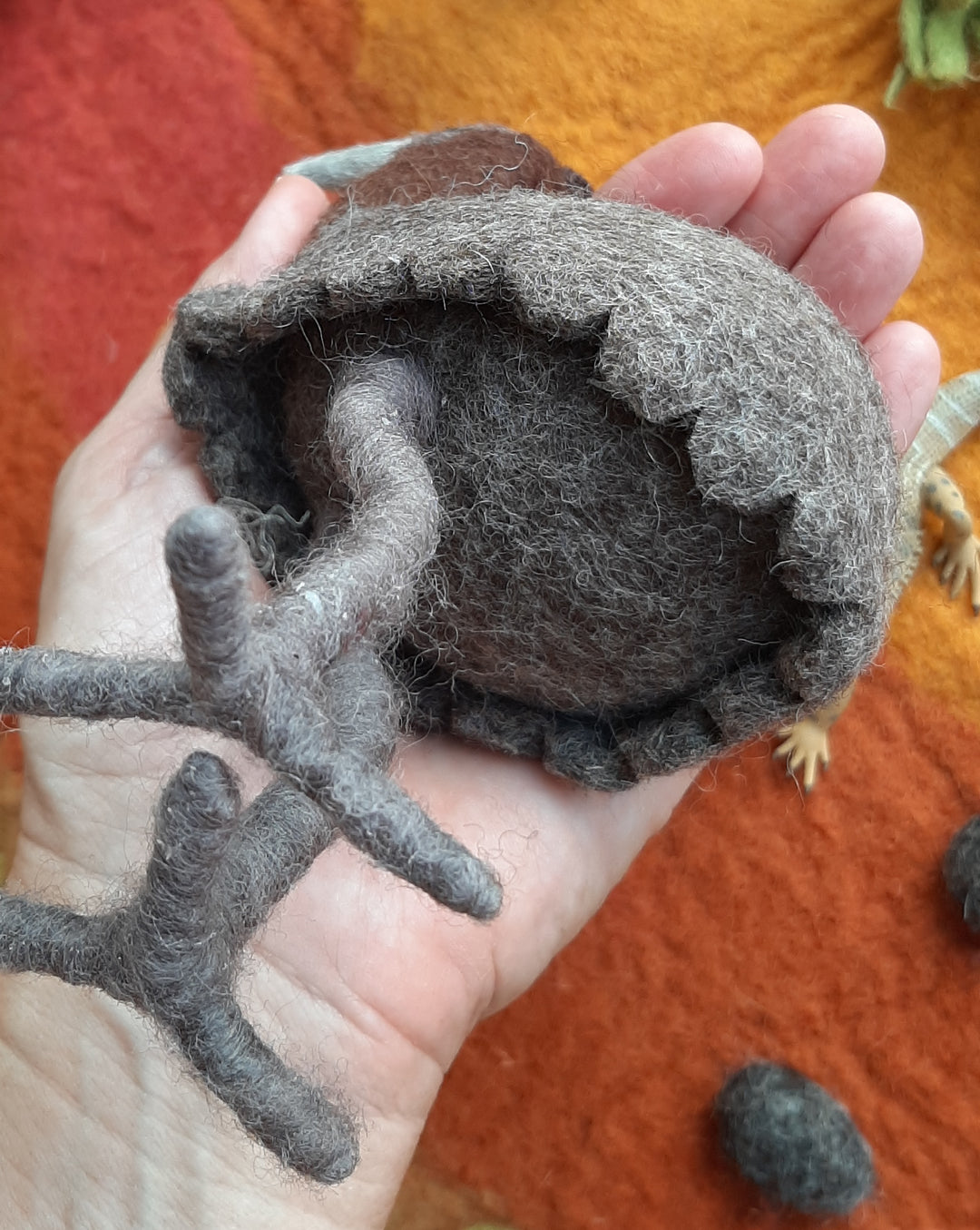 Felt Emu - 20cm