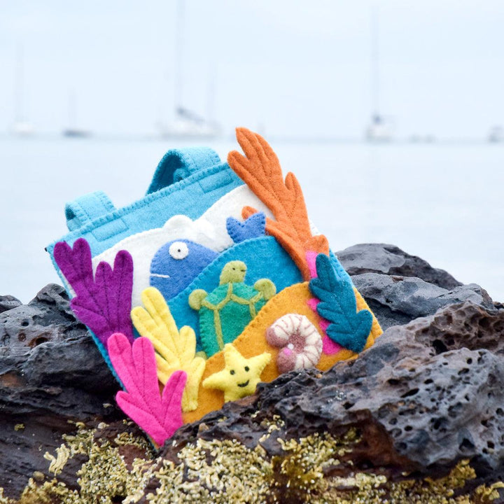 tara treasures australia felt sea bag