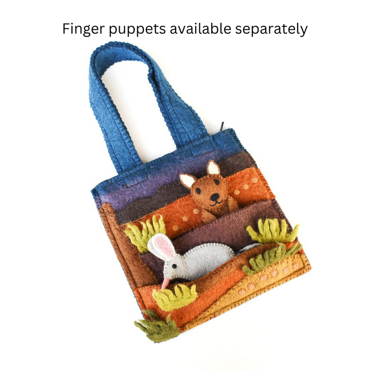 tara treasures outback playscape felt bag