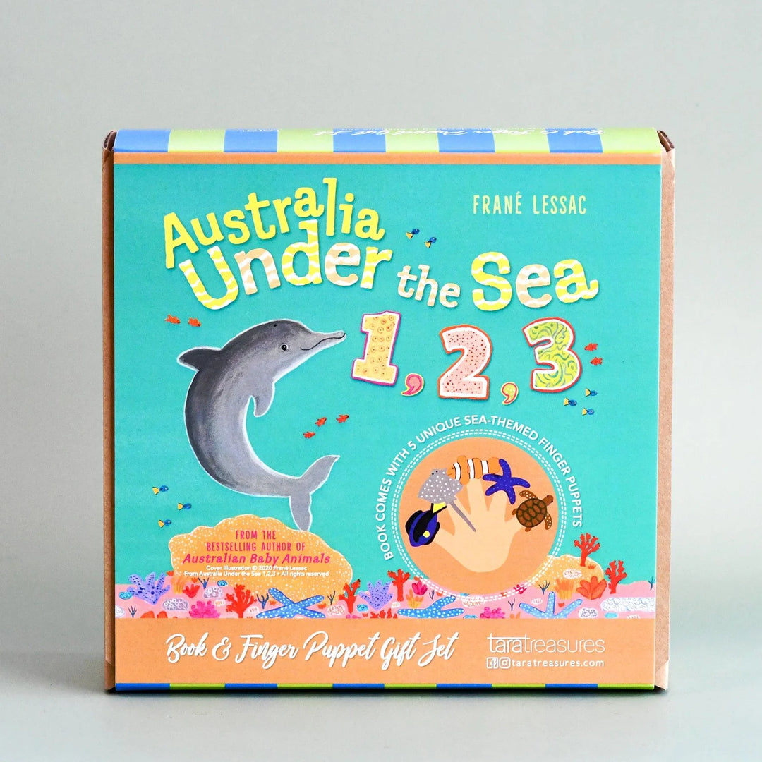 under the sea 123 book puppet set australia 